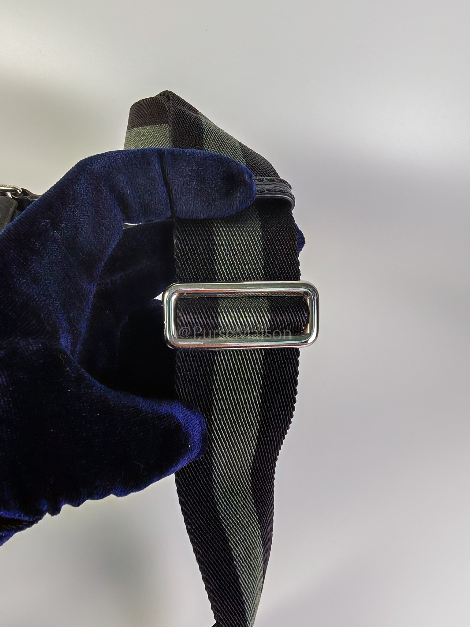 Messenger Bag in GG Guccissima Web Black Canvas | Purse Maison Luxury Bags Shop