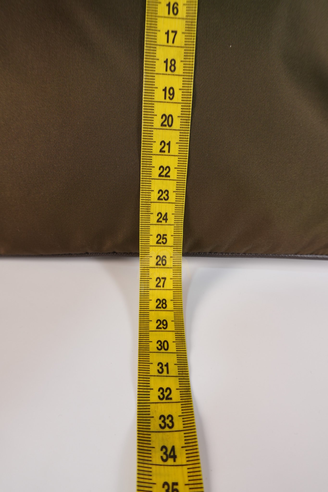 Messenger Bag in Olive Green Tessuto Nylon Canvas & Silver Hardware | Purse Maison Luxury Bags Shop