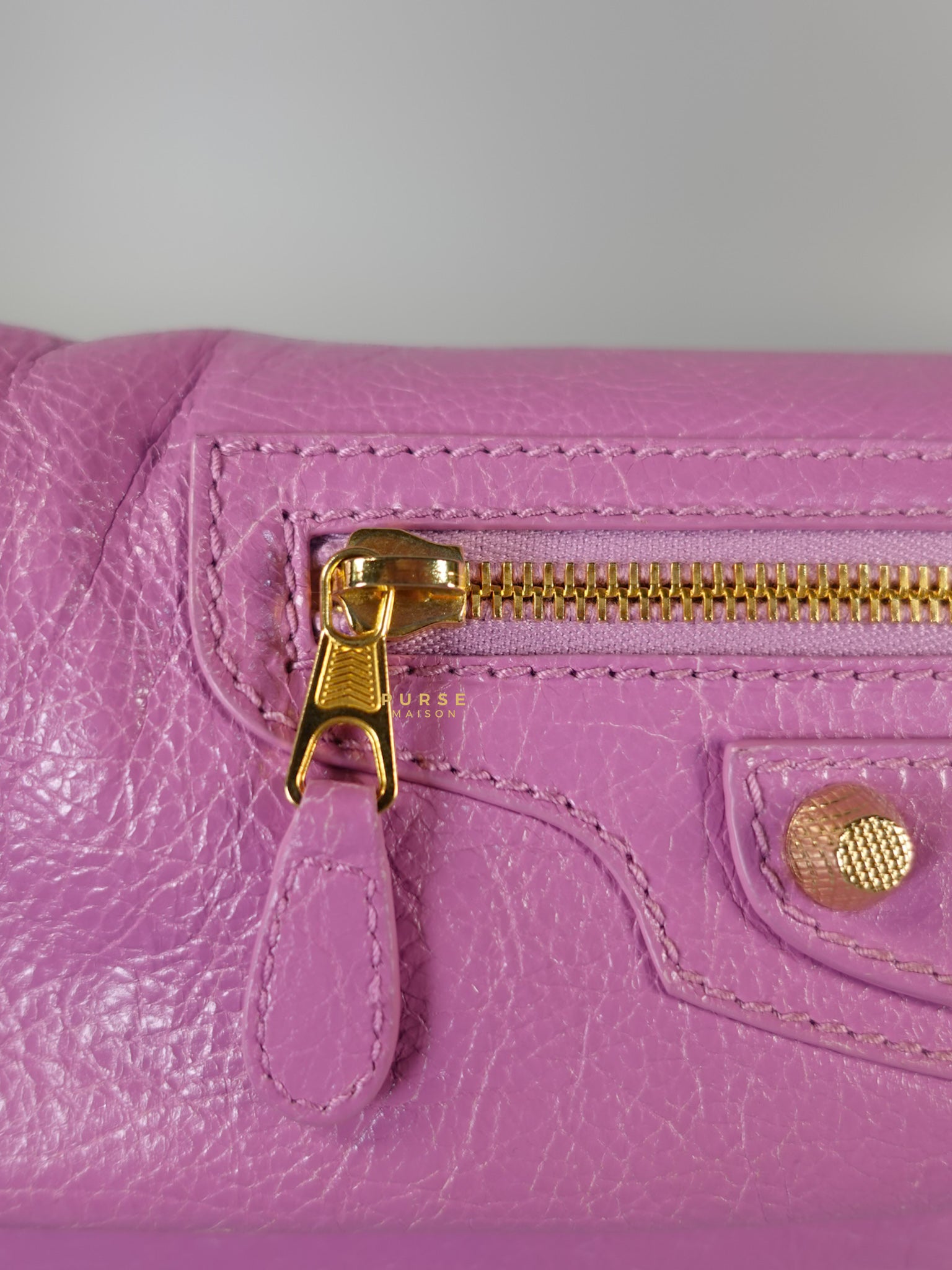 Metallic Edge Pink Envelope Sling Bag | Purse Maison Luxury Bags Shop
