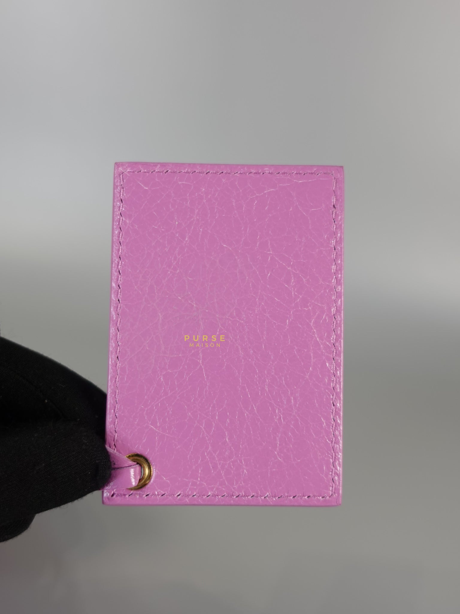 Metallic Edge Pink Envelope Sling Bag | Purse Maison Luxury Bags Shop