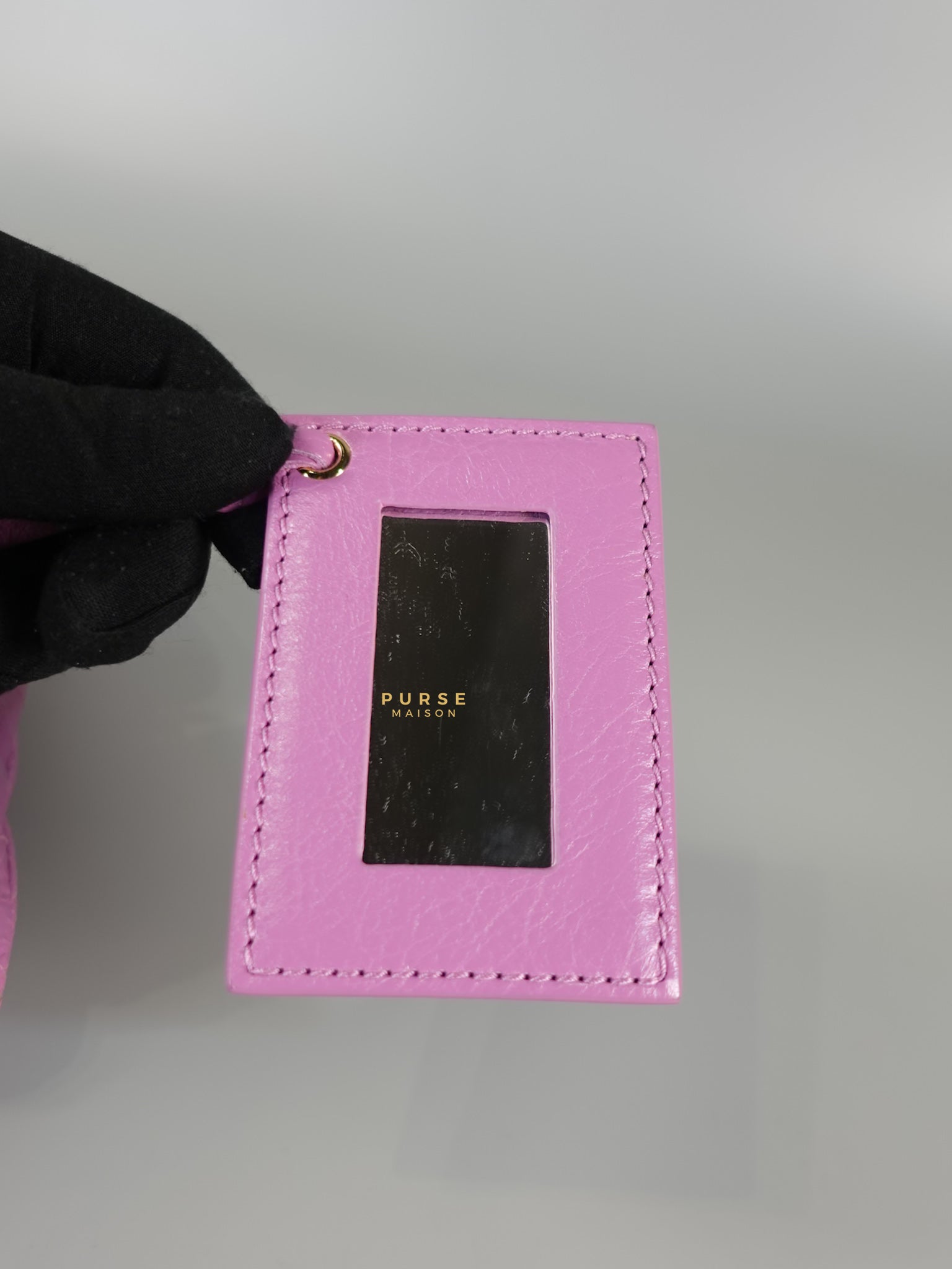 Metallic Edge Pink Envelope Sling Bag | Purse Maison Luxury Bags Shop