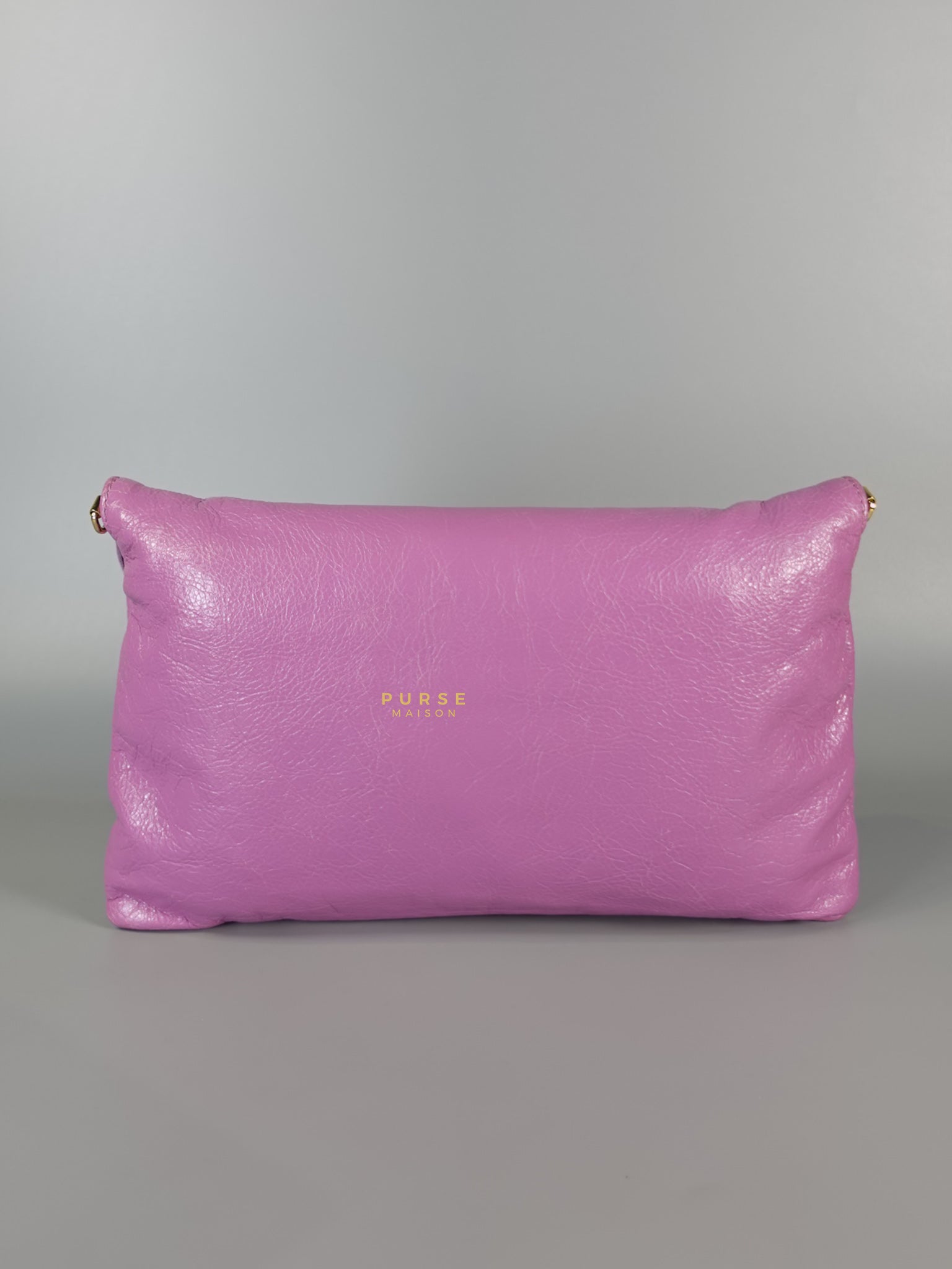 Metallic Edge Pink Envelope Sling Bag | Purse Maison Luxury Bags Shop