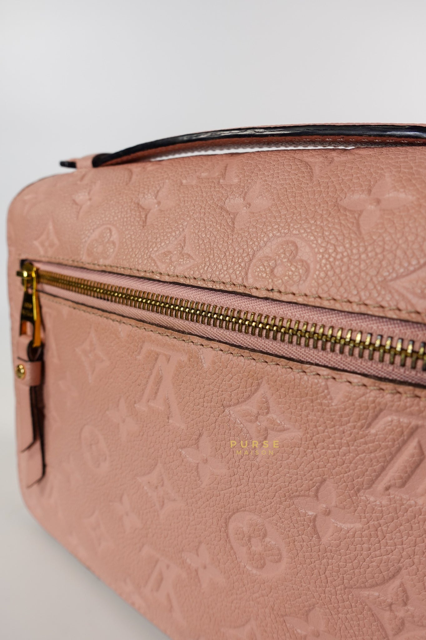 Metis in Rose Poudre Empreinte Monogram Canvas (Date Code: DU1177) | Purse Maison Luxury Bags Shop