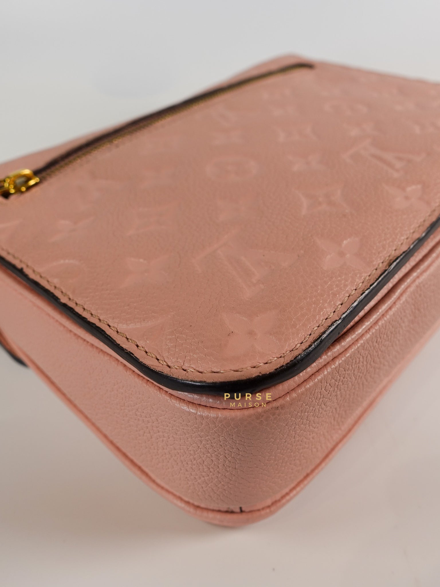 Metis in Rose Poudre Empreinte Monogram Canvas (Date Code: DU1177) | Purse Maison Luxury Bags Shop