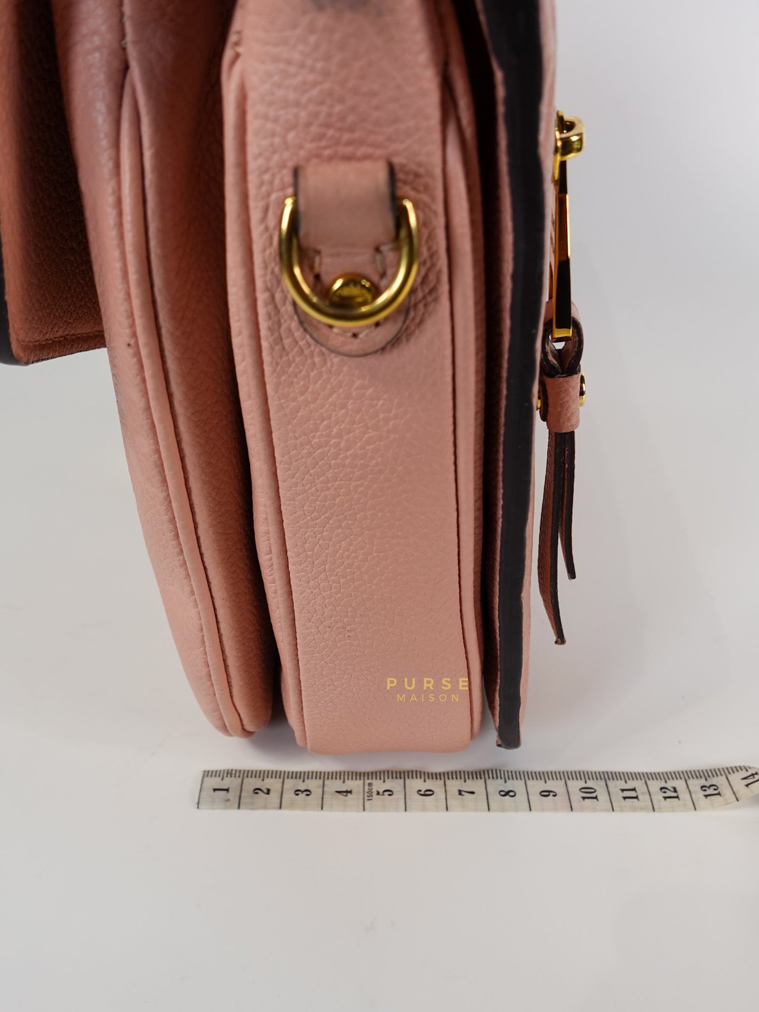 Metis in Rose Poudre Empreinte Monogram Canvas (Date Code: DU1177) | Purse Maison Luxury Bags Shop