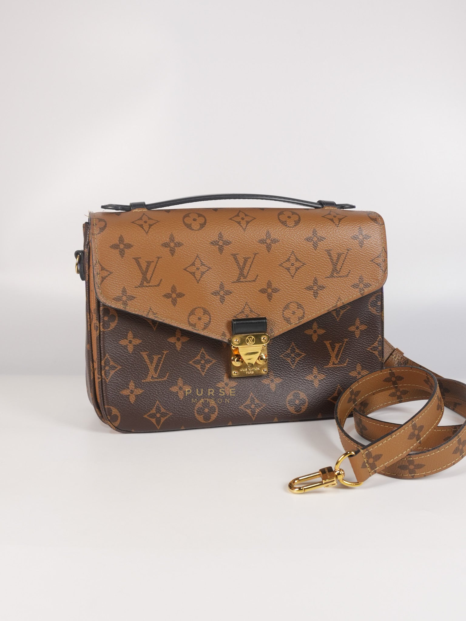 Metis Reverse Monogram Canvas (Date Code: FO3199) | Purse Maison Luxury Bags Shop