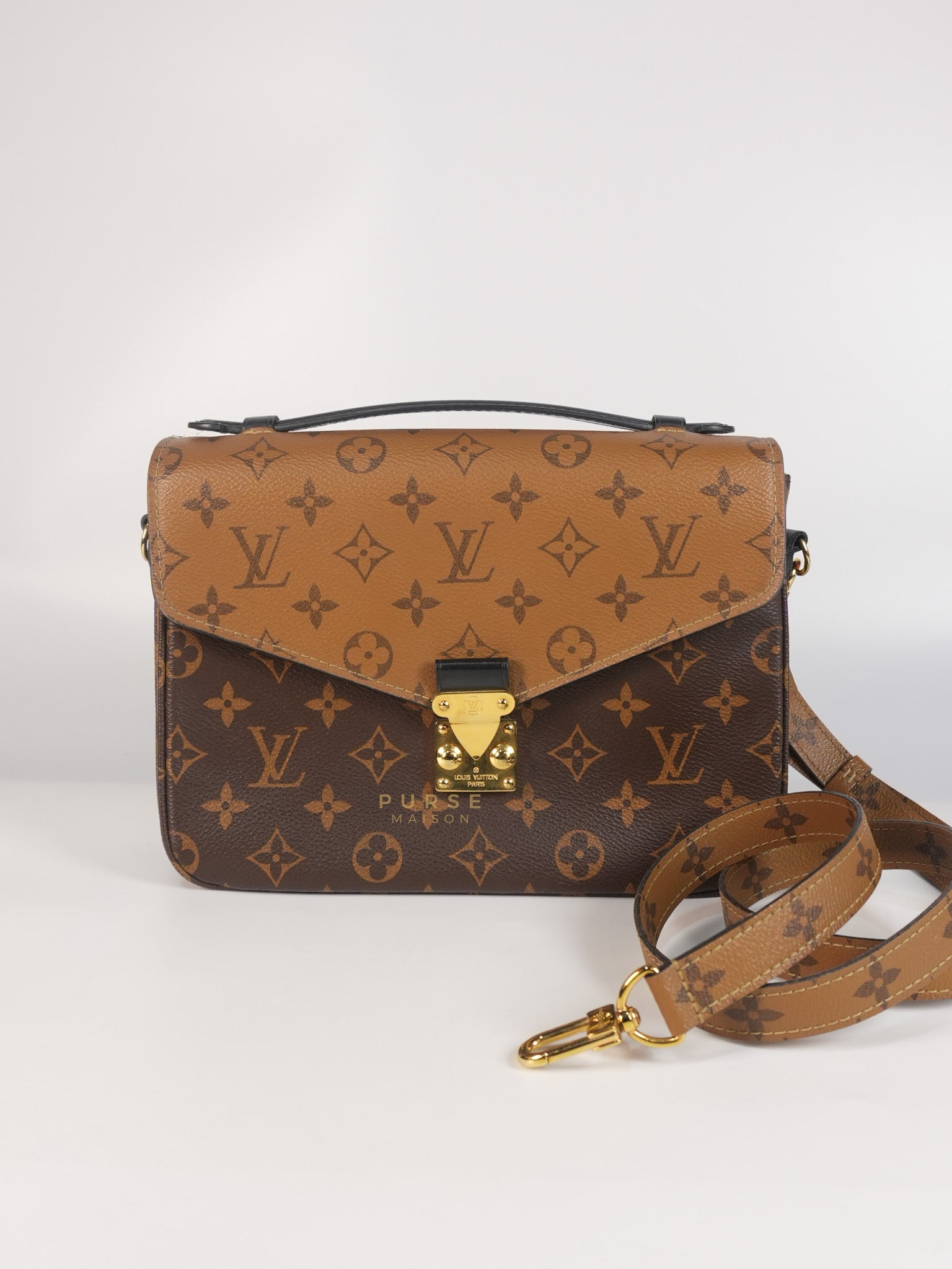 Metis Reverse Monogram Canvas (Date Code: FO3199) | Purse Maison Luxury Bags Shop