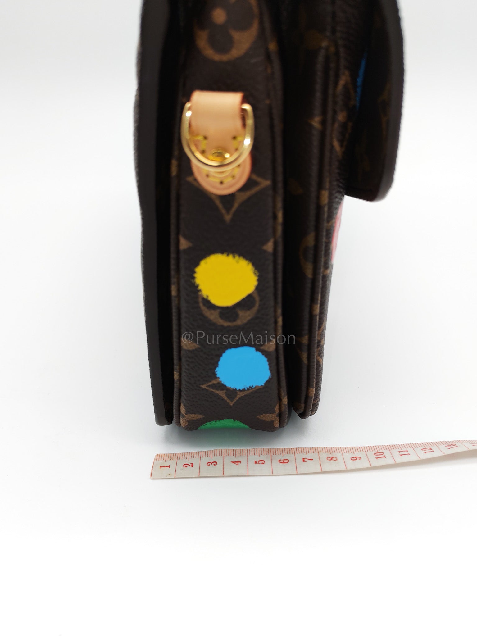 Metis Yayoi Kusama in Monogram Canvas Crossbody Bag (Microchip) | Purse Maison Luxury Bags Shop