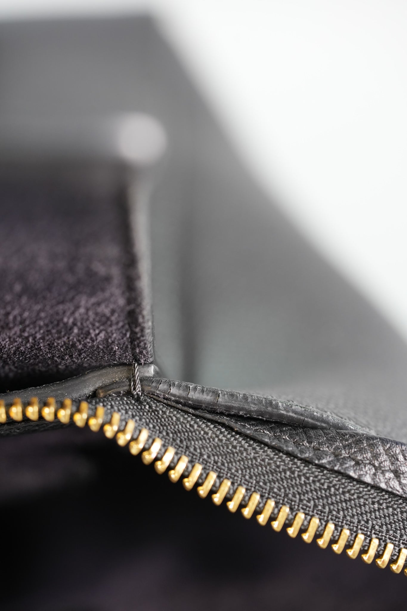 Micro Belt Bag in Black Grained Calfskin Leather | Purse Maison Luxury Bags Shop