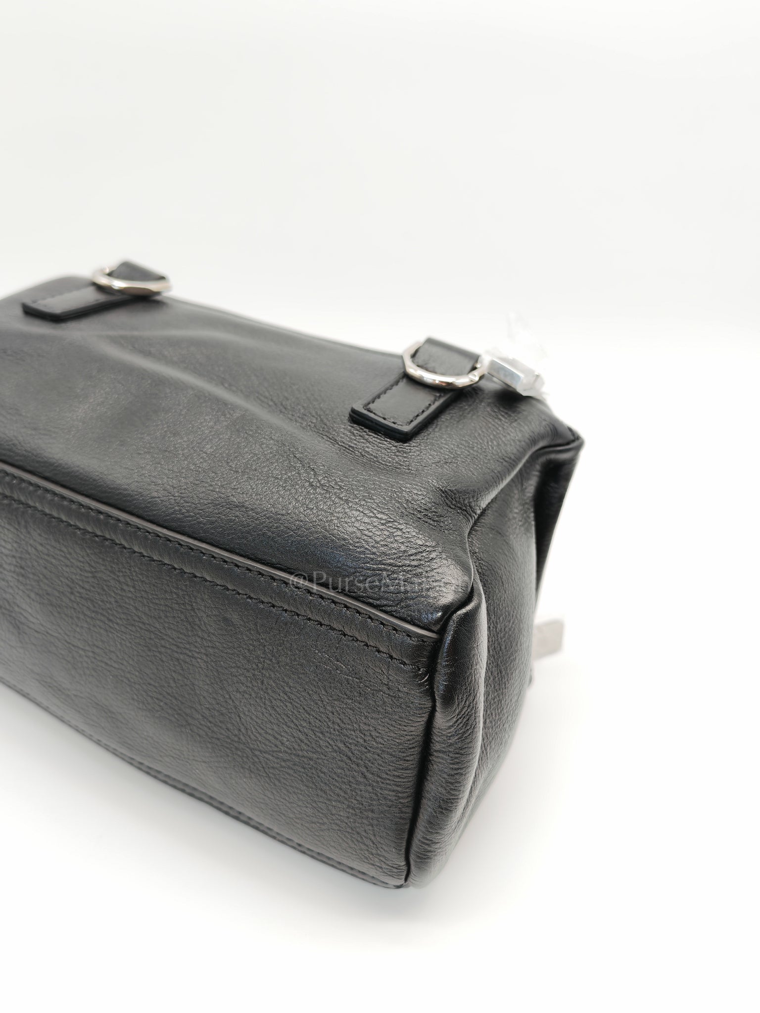 Min Pandora in Black Soft Calfskin Leather Crossbody Bag | Purse Maison Luxury Bags Shop