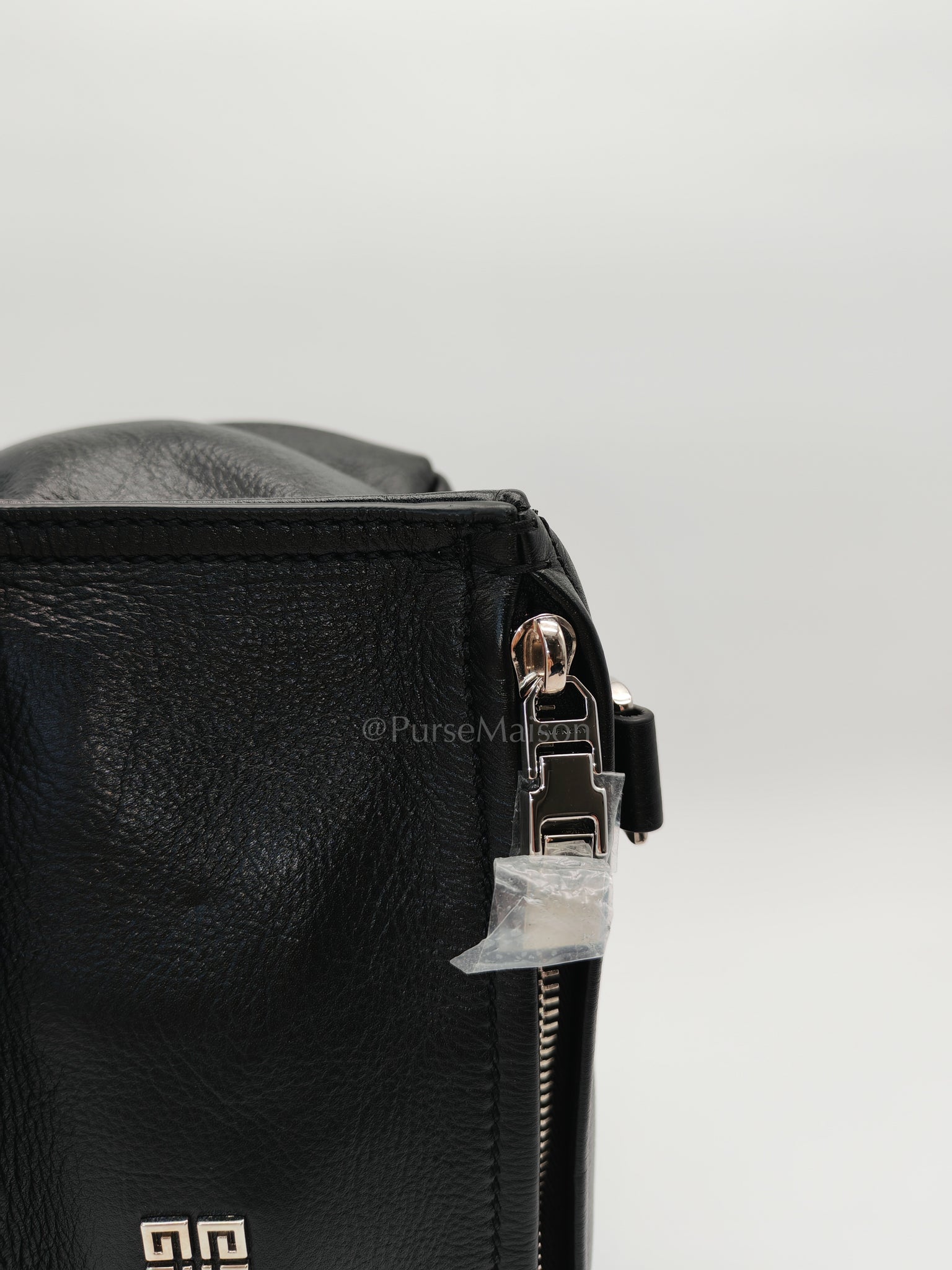 Min Pandora in Black Soft Calfskin Leather Crossbody Bag | Purse Maison Luxury Bags Shop