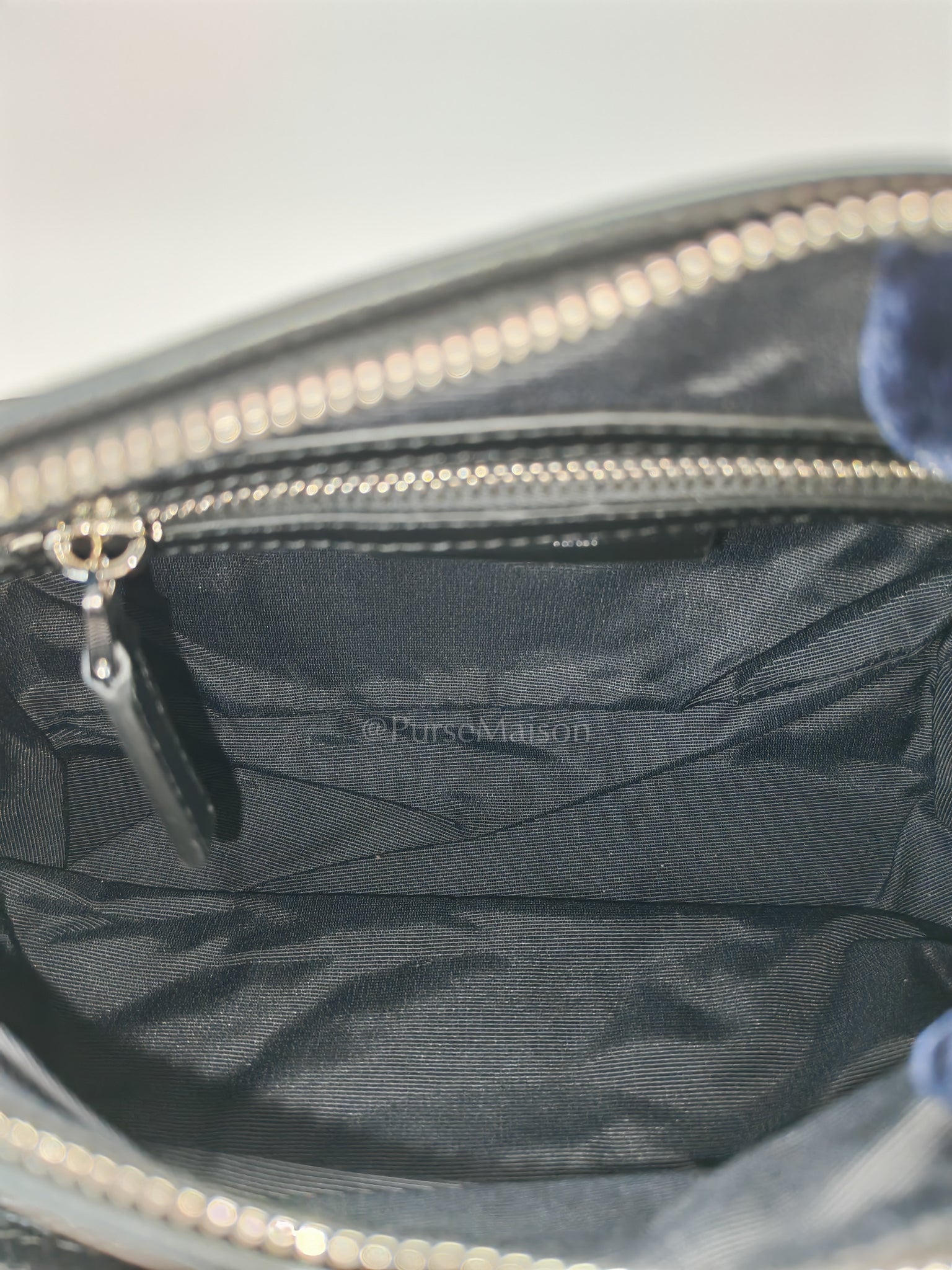 Min Pandora in Black Soft Calfskin Leather Crossbody Bag | Purse Maison Luxury Bags Shop