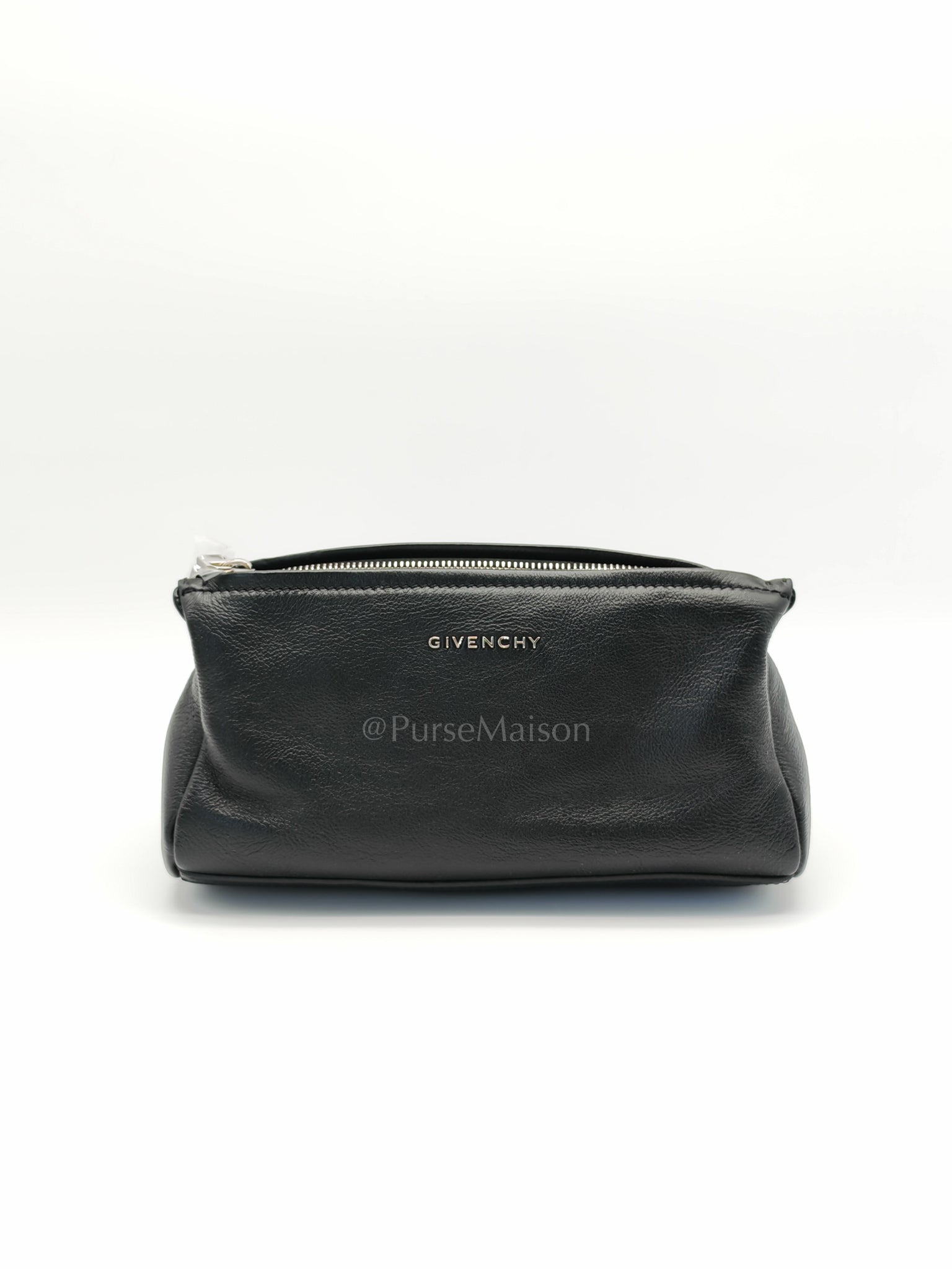 Min Pandora in Black Soft Calfskin Leather Crossbody Bag | Purse Maison Luxury Bags Shop