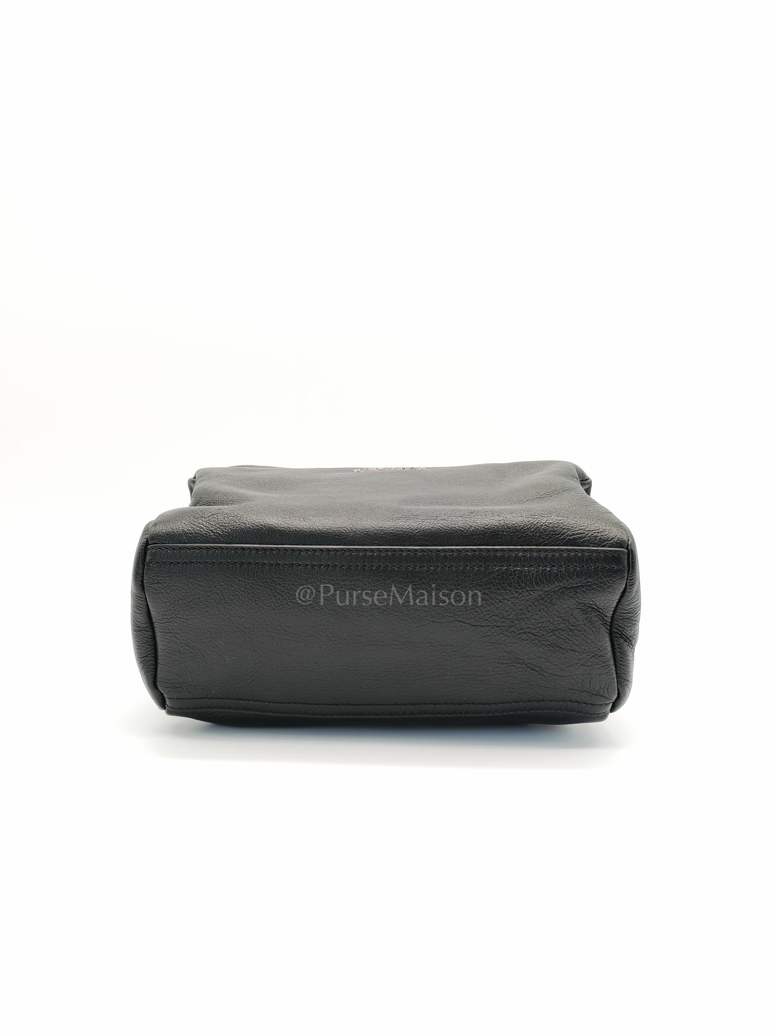 Min Pandora in Black Soft Calfskin Leather Crossbody Bag | Purse Maison Luxury Bags Shop