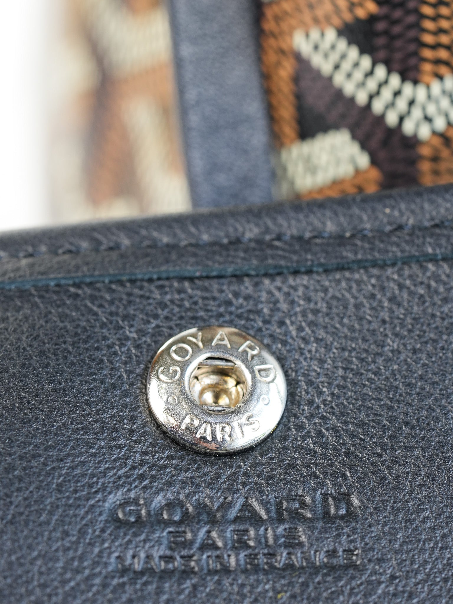 Mini Anjou Black Goyardine Canvas | Purse Maison Luxury Bags Shop
