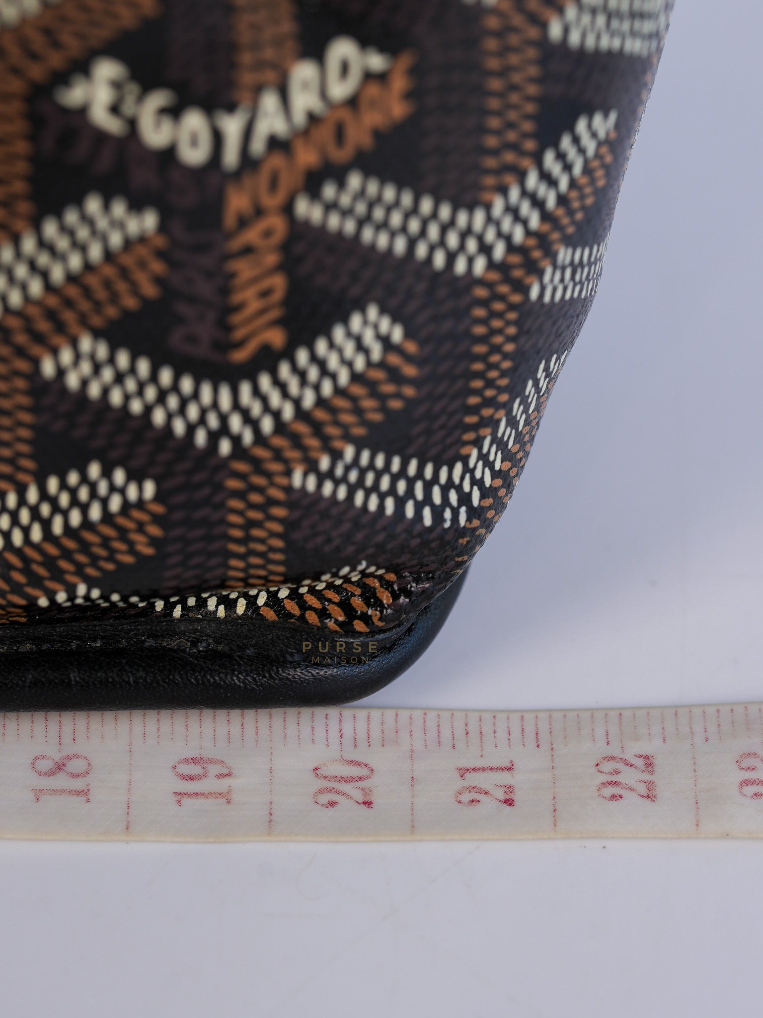 Mini Anjou Black Goyardine Canvas | Purse Maison Luxury Bags Shop