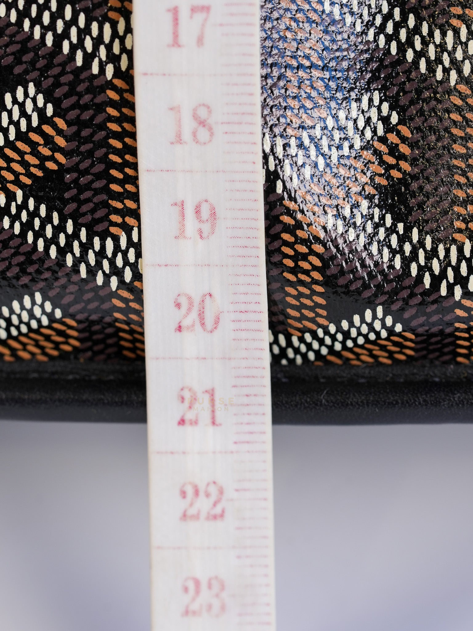 Mini Anjou Black Goyardine Canvas | Purse Maison Luxury Bags Shop