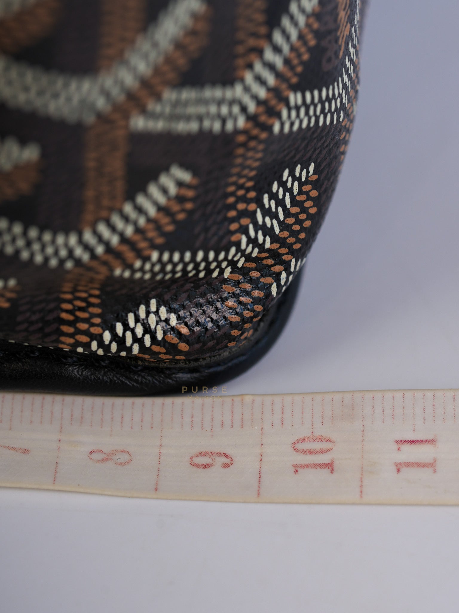 Mini Anjou Black Goyardine Canvas | Purse Maison Luxury Bags Shop