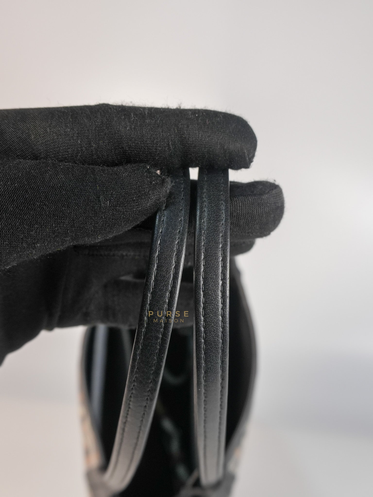 Mini Anjou Black in Goyardine Canvas | Purse Maison Luxury Bags Shop