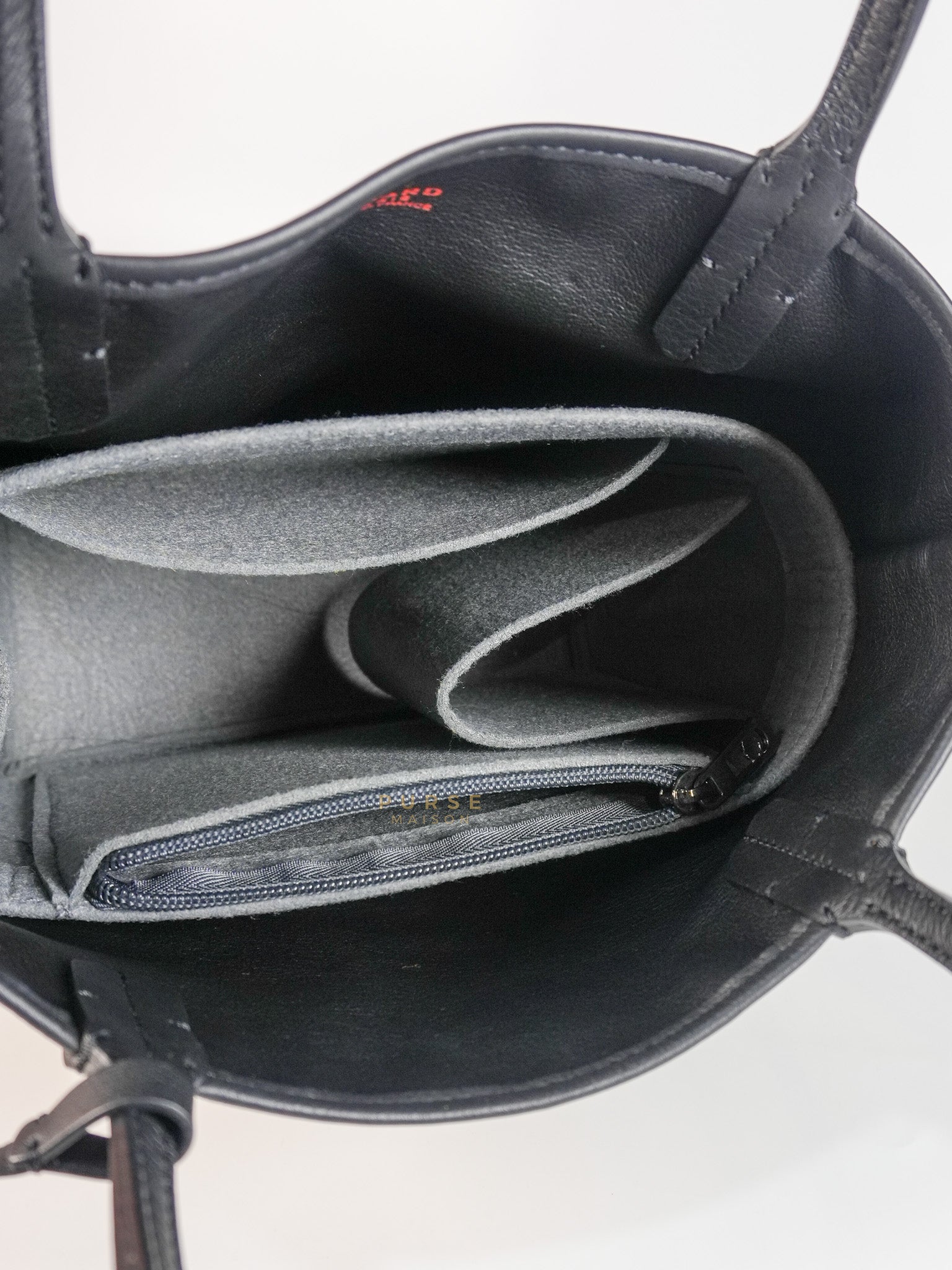 Mini Anjou Black in Goyardine Canvas | Purse Maison Luxury Bags Shop
