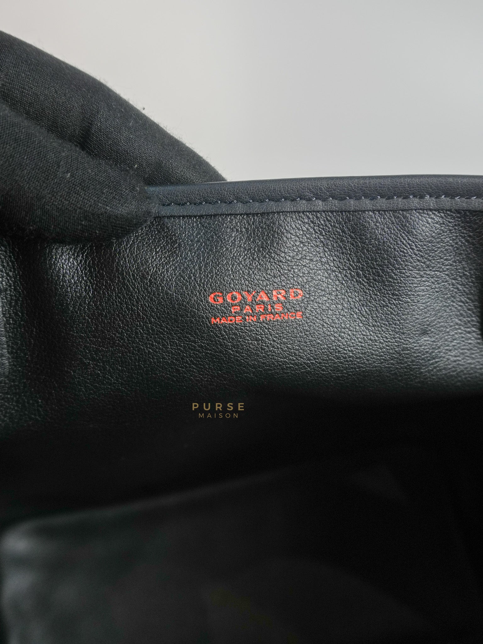 Mini Anjou Black in Goyardine Canvas | Purse Maison Luxury Bags Shop