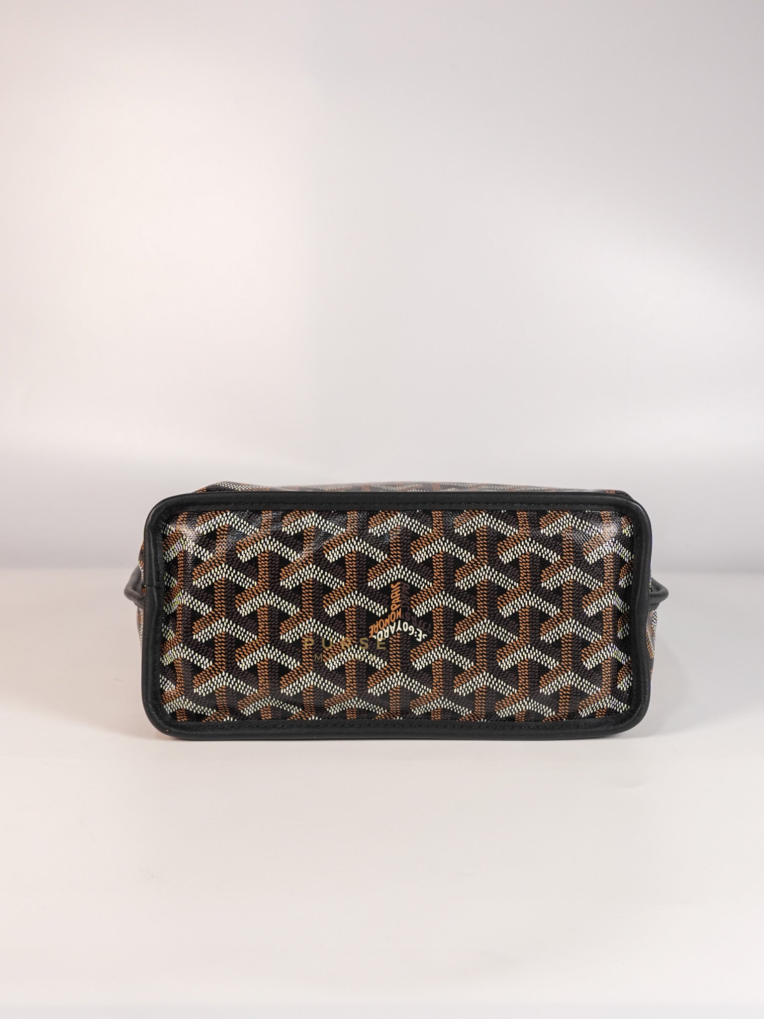 Mini Anjou Black in Goyardine Canvas | Purse Maison Luxury Bags Shop