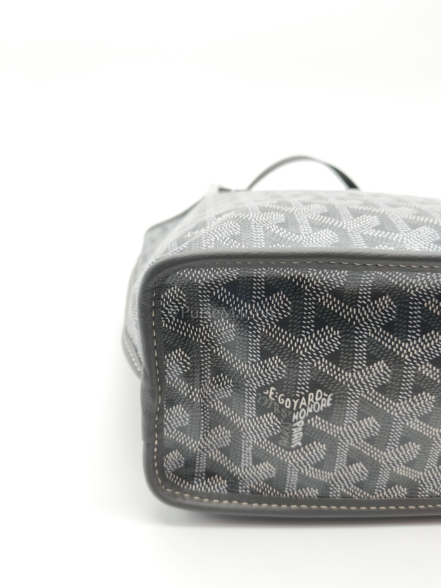 Mini Anjou Gray in Goyardine Canvas Tote Bag | Purse Maison Luxury Bags Shop