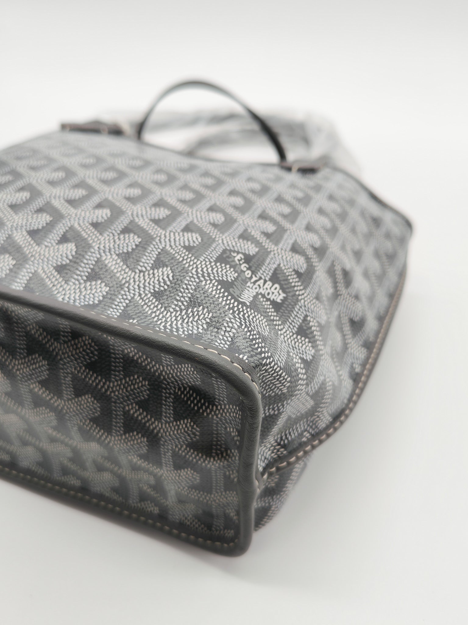 Mini Anjou Gray in Goyardine Canvas Tote Bag | Purse Maison Luxury Bags Shop