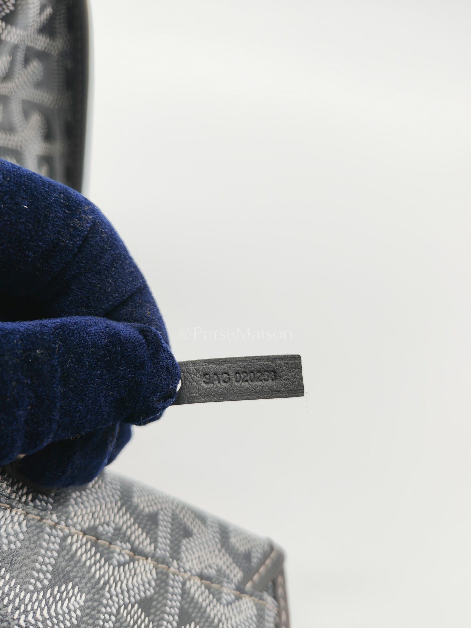 Mini Anjou Gray in Goyardine Canvas Tote Bag | Purse Maison Luxury Bags Shop