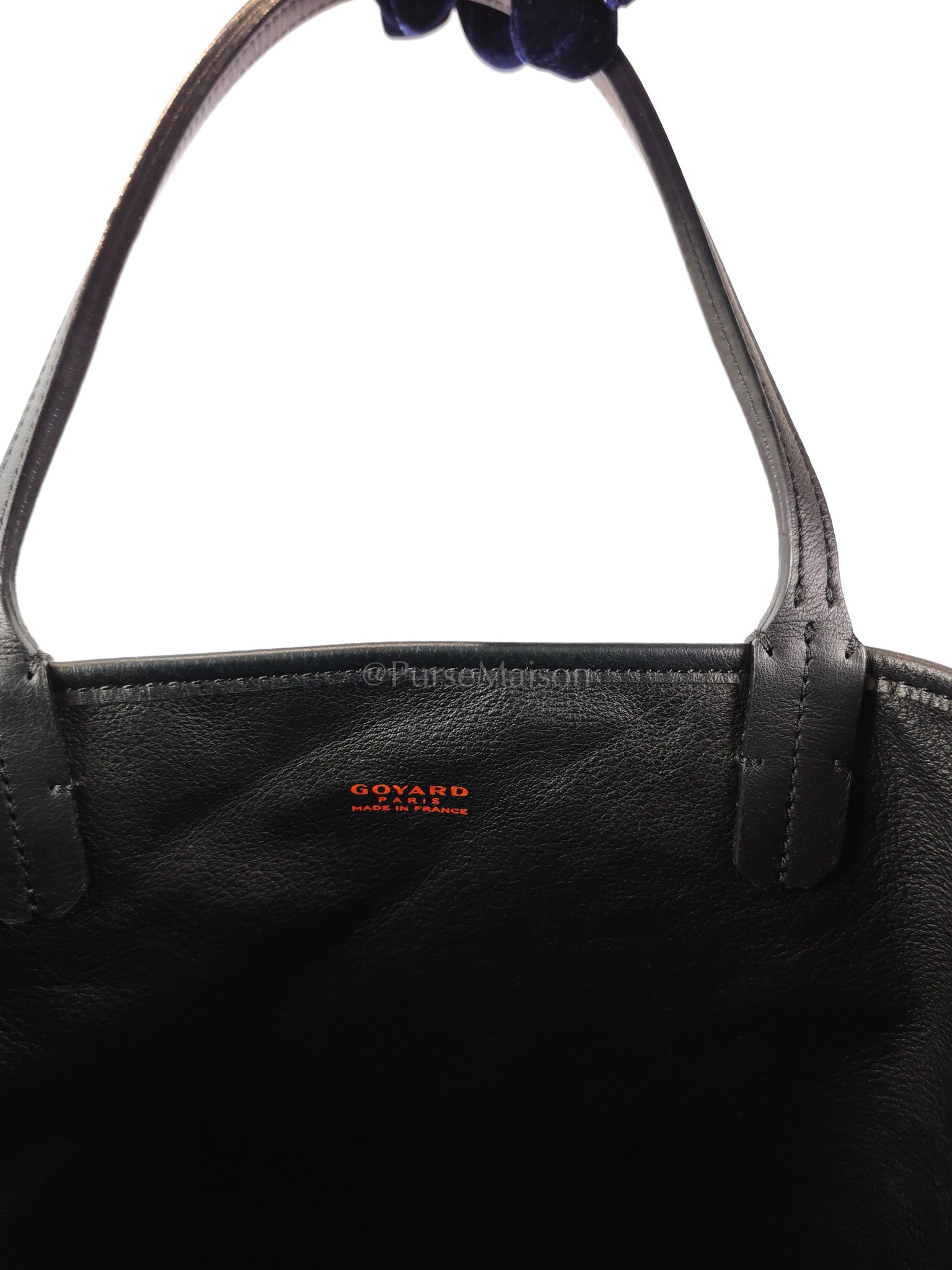 Mini Anjou in Black Goyardine Canvas | Purse Maison Luxury Bags Shop