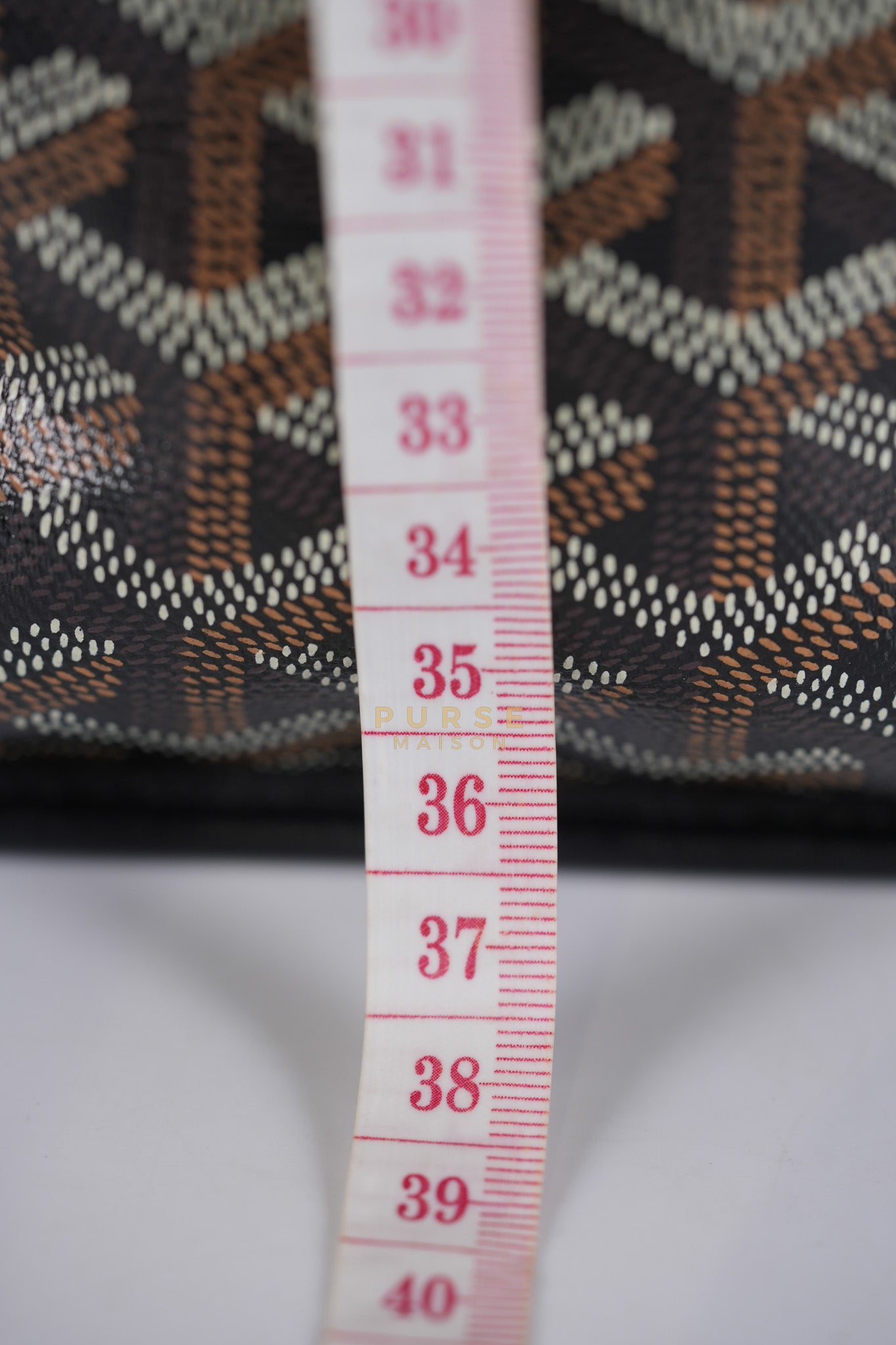 Mini Anjou in Noir/Black Goyardine Canvas | Purse Maison Luxury Bags Shop