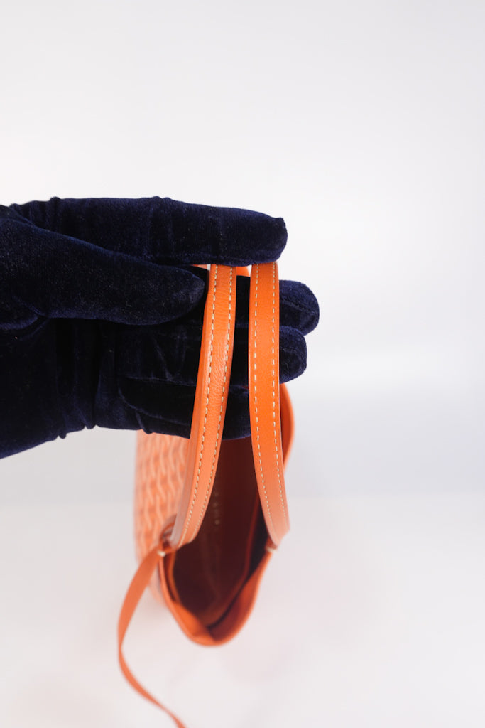 Mini Anjou in Orange Goyardine Canvas | Purse Maison Luxury Bags Shop