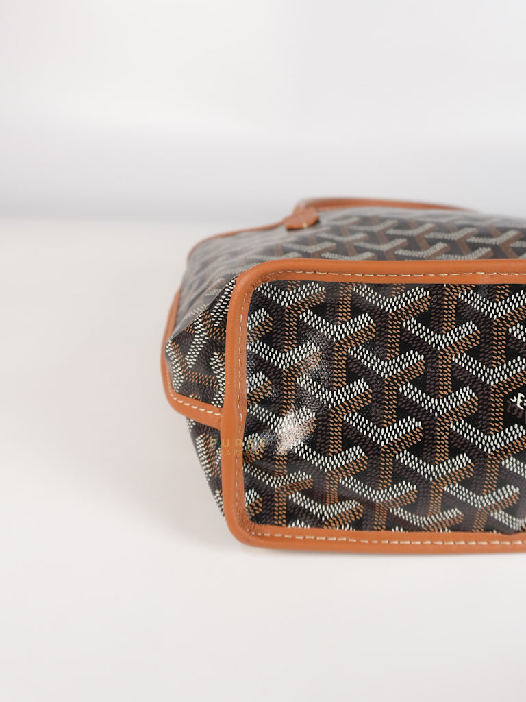 Mini Anjou Tan in Goyardine Canvas | Purse Maison Luxury Bags Shop