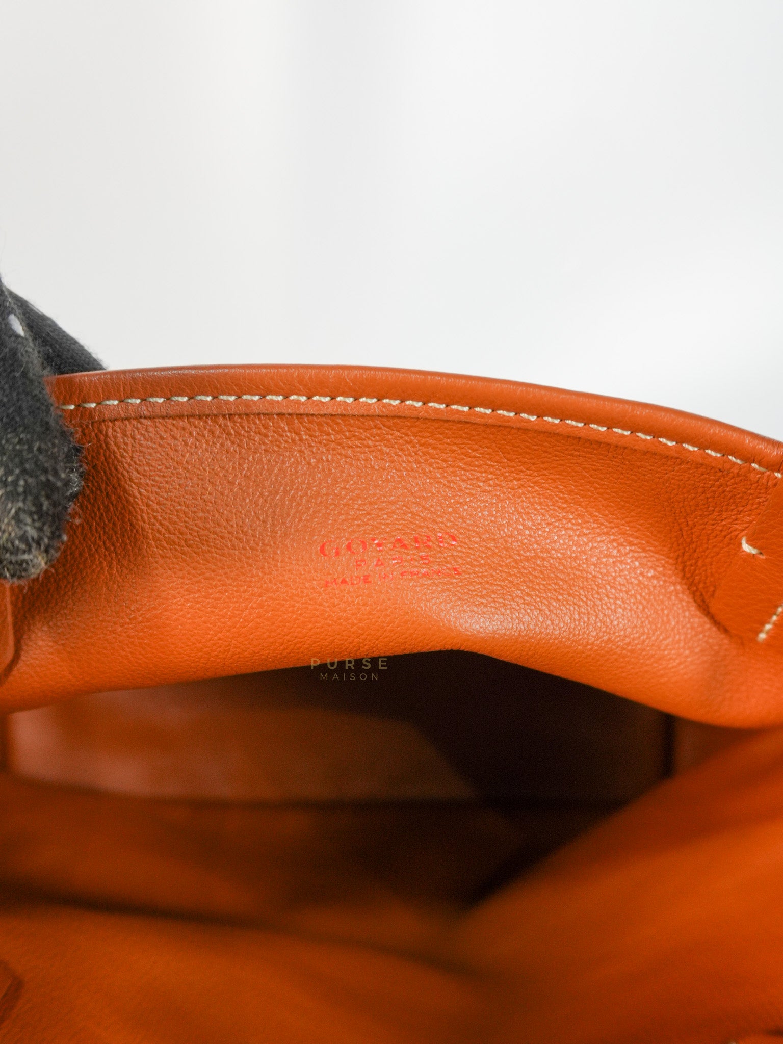 Mini Anjou Tan in Goyardine Canvas | Purse Maison Luxury Bags Shop