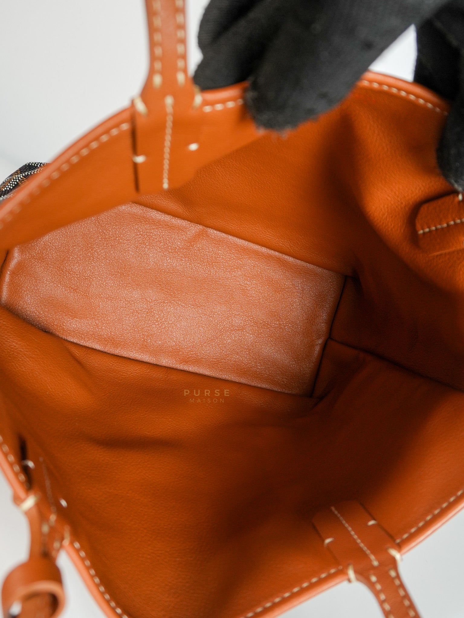 Mini Anjou Tan in Goyardine Canvas | Purse Maison Luxury Bags Shop