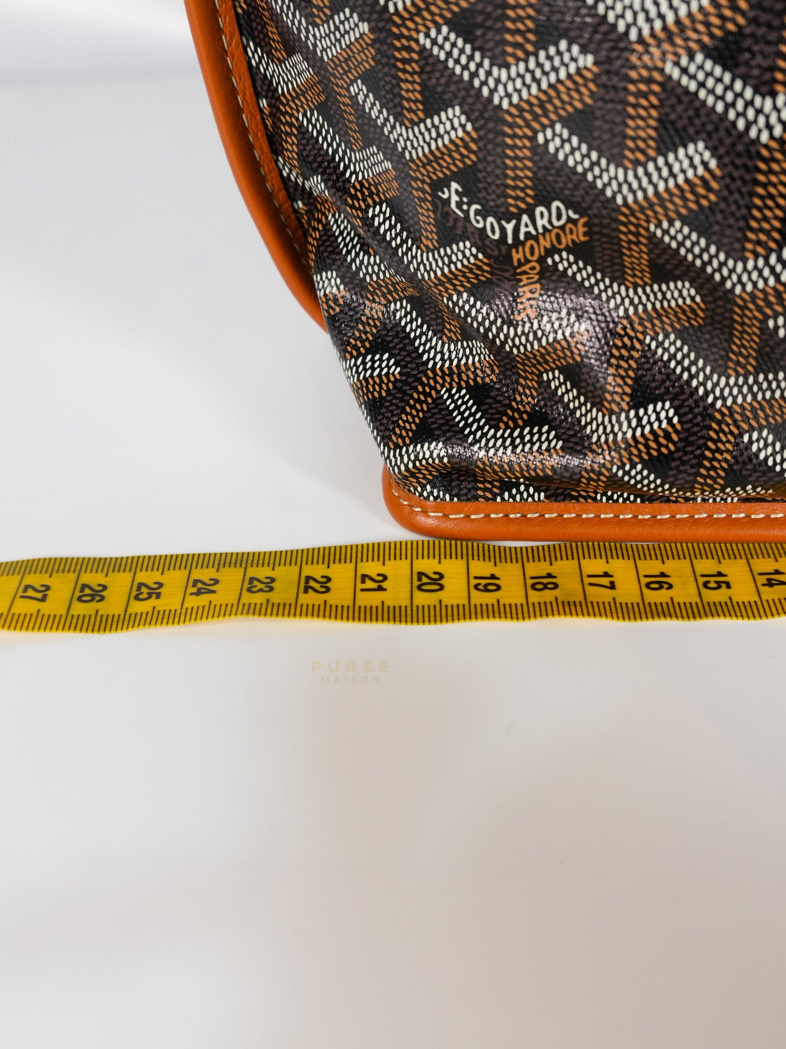 Mini Anjou Tan in Goyardine Canvas | Purse Maison Luxury Bags Shop