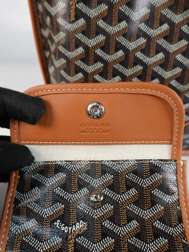 Mini Anjou Tan in Goyardine Canvas | Purse Maison Luxury Bags Shop