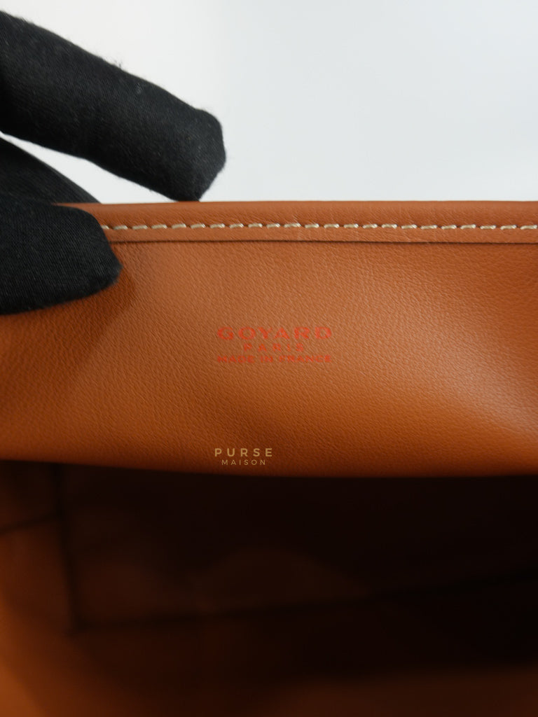 Mini Anjou Tan in Goyardine Canvas | Purse Maison Luxury Bags Shop