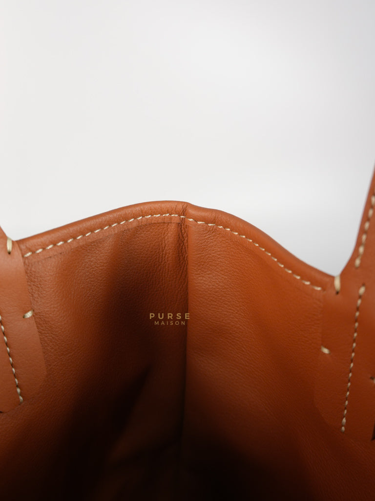 Mini Anjou Tan in Goyardine Canvas | Purse Maison Luxury Bags Shop