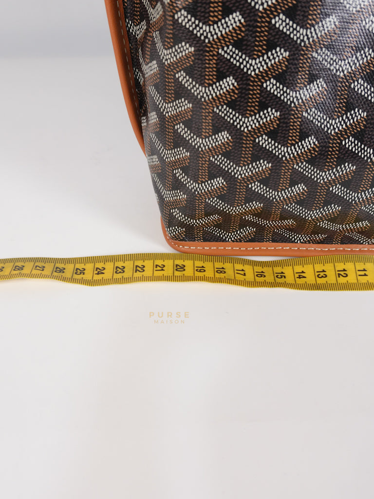 Mini Anjou Tan in Goyardine Canvas | Purse Maison Luxury Bags Shop