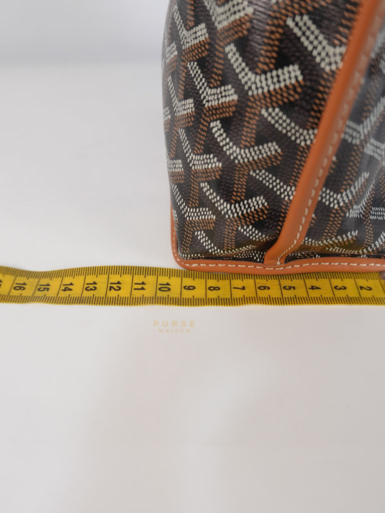 Mini Anjou Tan in Goyardine Canvas | Purse Maison Luxury Bags Shop