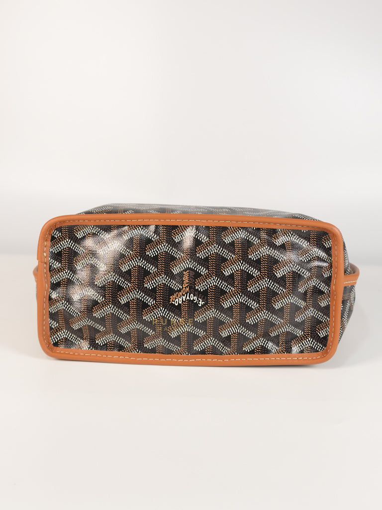 Mini Anjou Tan in Goyardine Canvas | Purse Maison Luxury Bags Shop