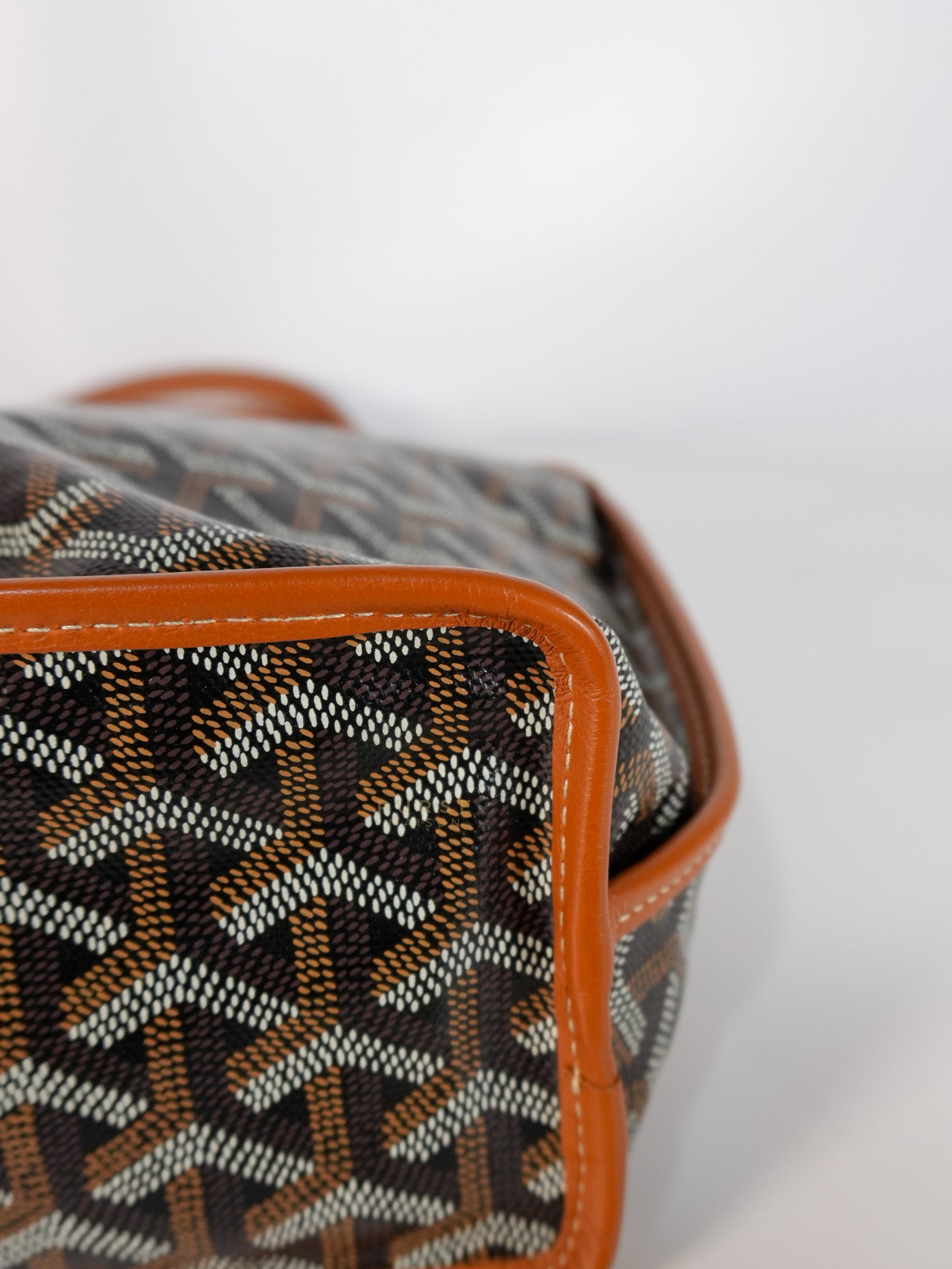 Mini Anjou Tan in Goyardine Canvas | Purse Maison Luxury Bags Shop