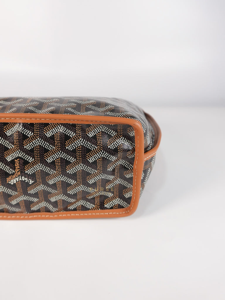 Mini Anjou Tan in Goyardine Canvas | Purse Maison Luxury Bags Shop