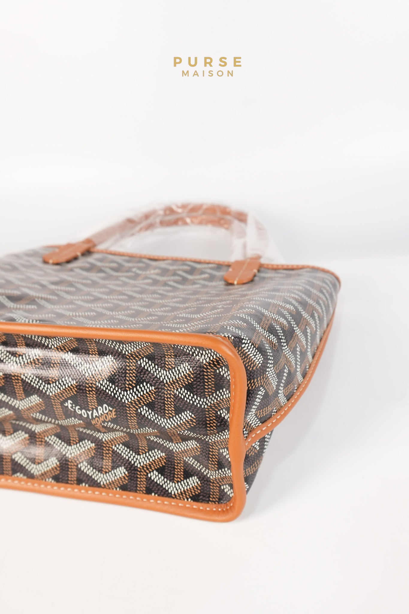 Mini Anjou Tote Bag in Noir Et Naturel | Purse Maison Luxury Bags Shop