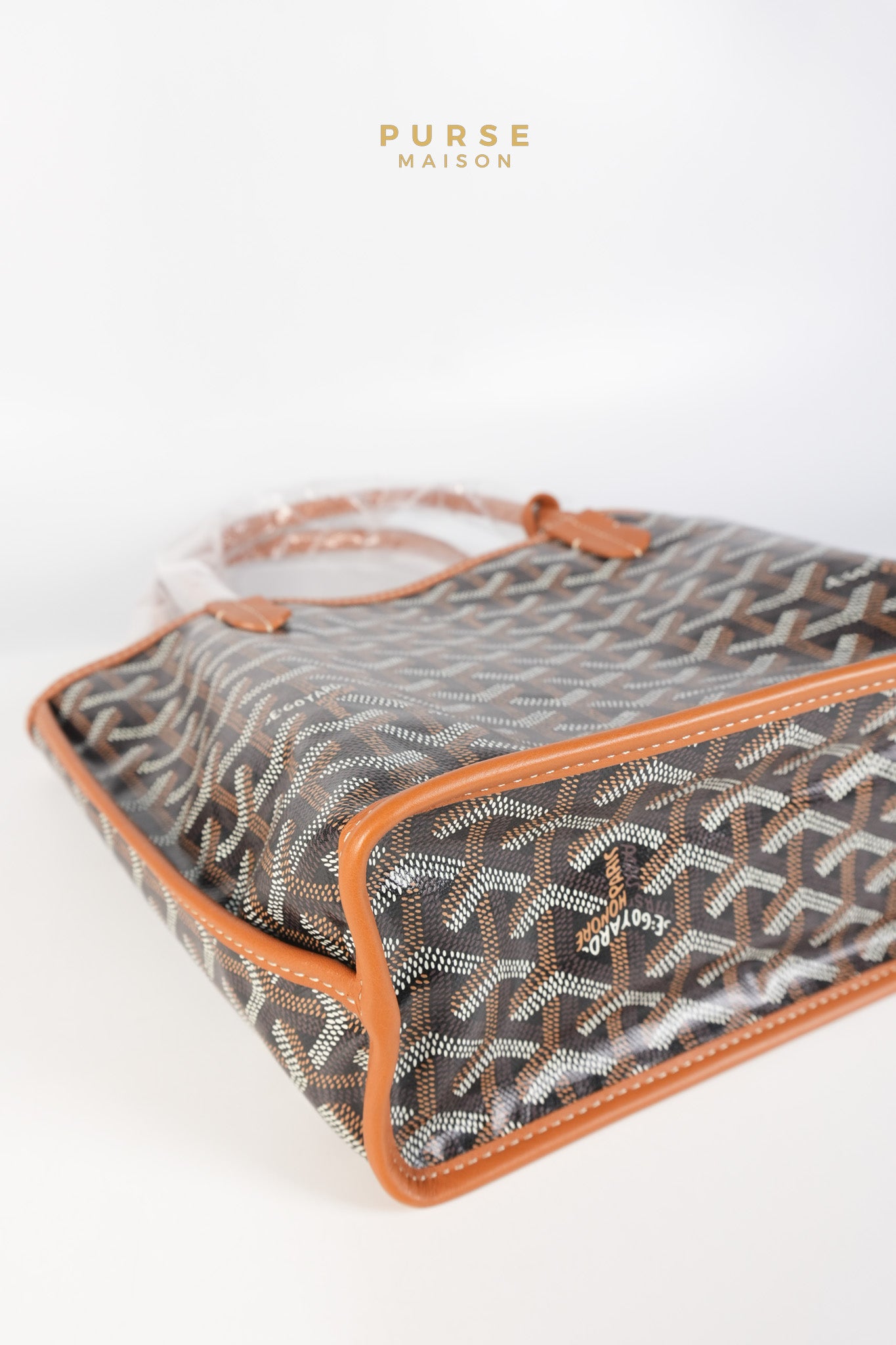 Mini Anjou Tote Bag in Noir Et Naturel | Purse Maison Luxury Bags Shop