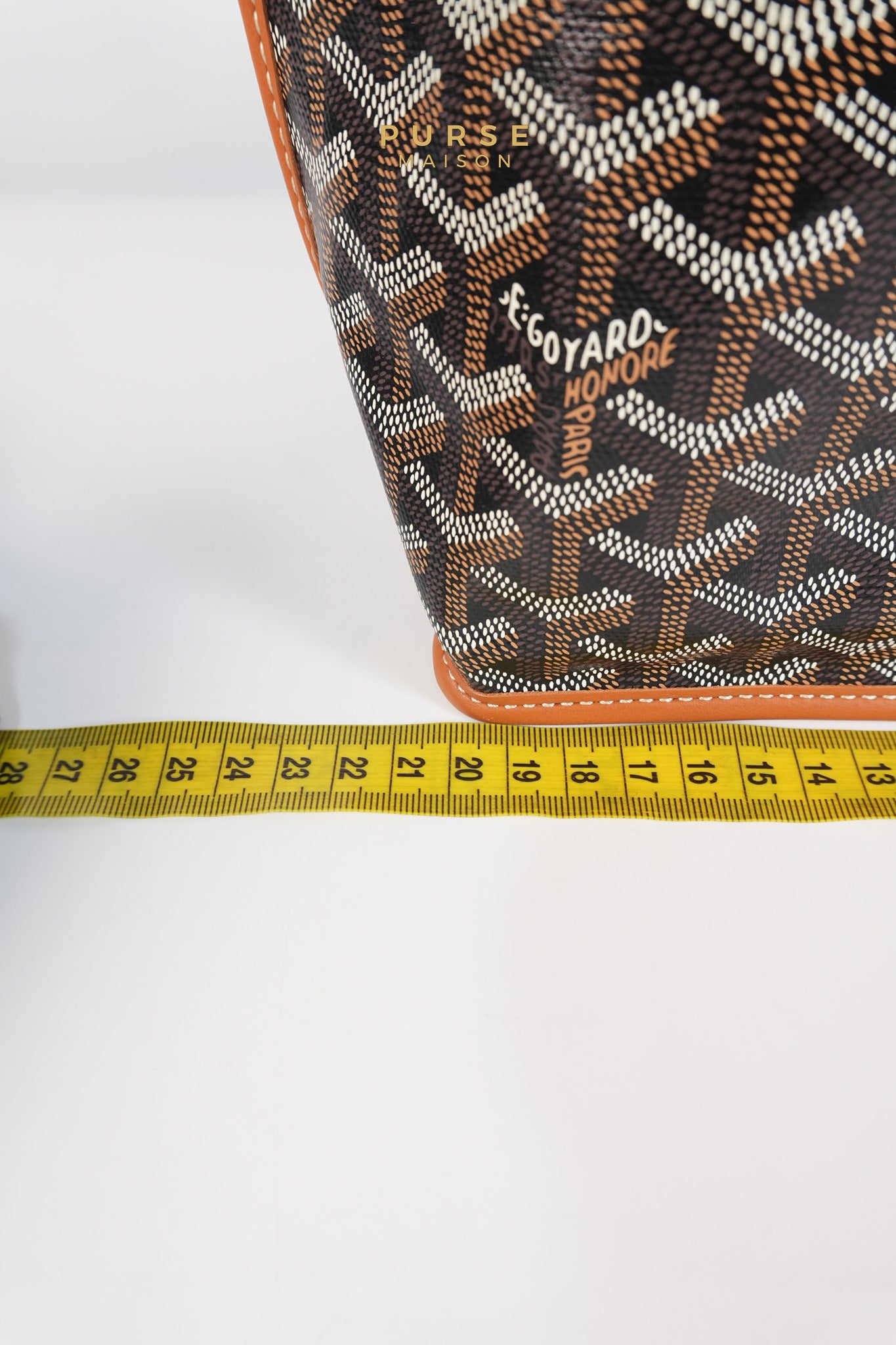 Mini Anjou Tote Bag in Noir Et Naturel | Purse Maison Luxury Bags Shop