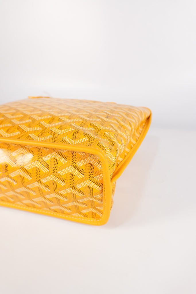 Mini Anjou Yellow in Goyardine Canvas | Purse Maison Luxury Bags Shop