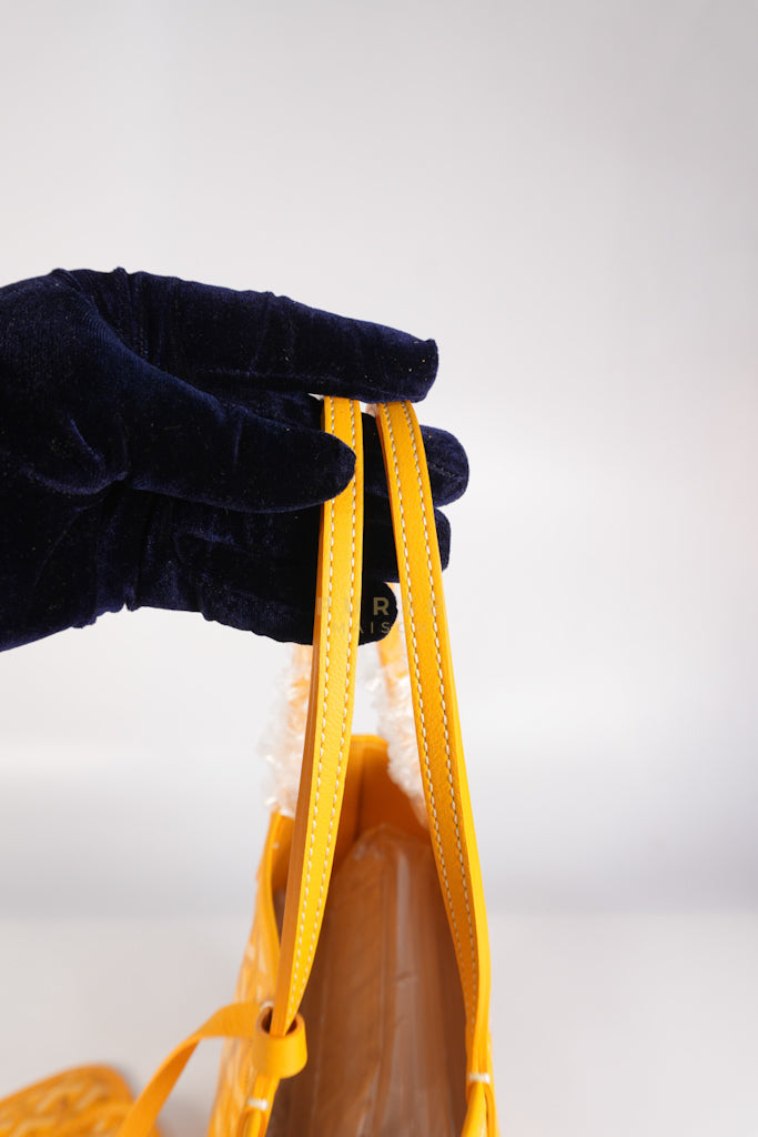 Mini Anjou Yellow in Goyardine Canvas | Purse Maison Luxury Bags Shop