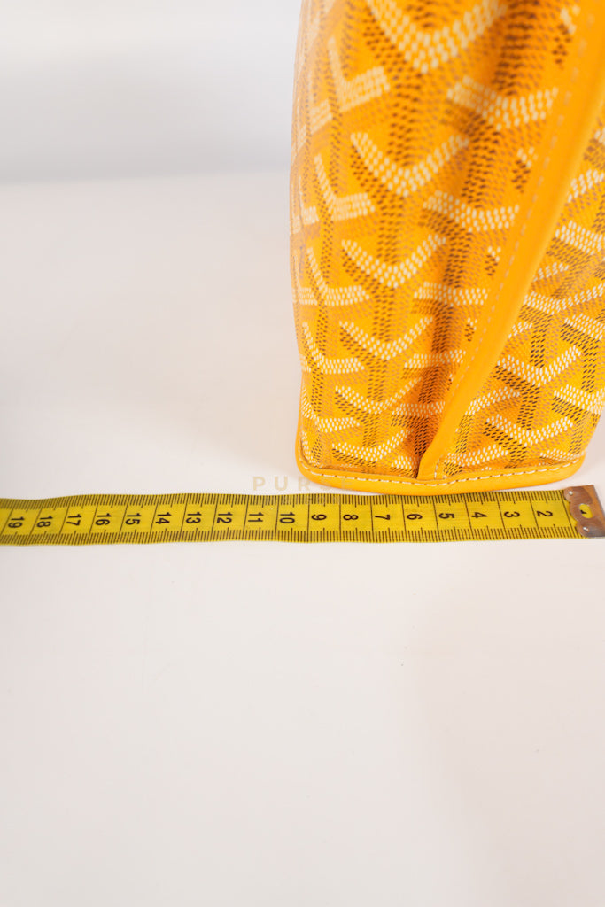 Mini Anjou Yellow in Goyardine Canvas | Purse Maison Luxury Bags Shop